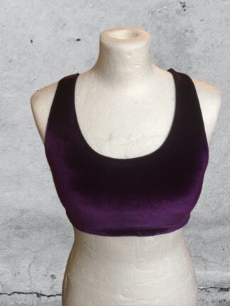 Bralette „Tina“ Samt - lila