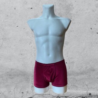Boxershorts „Philipp“ Samt - bordeaux