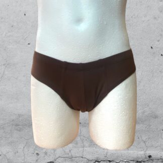 Slip „Achim“ Baumwolljersey - schokobraun