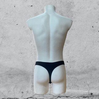 Tanga „Hubert“ Samt - schwarz