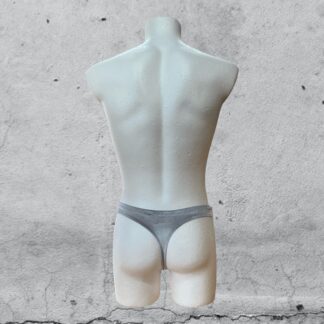 Tanga „Hubert“ Samt - silber